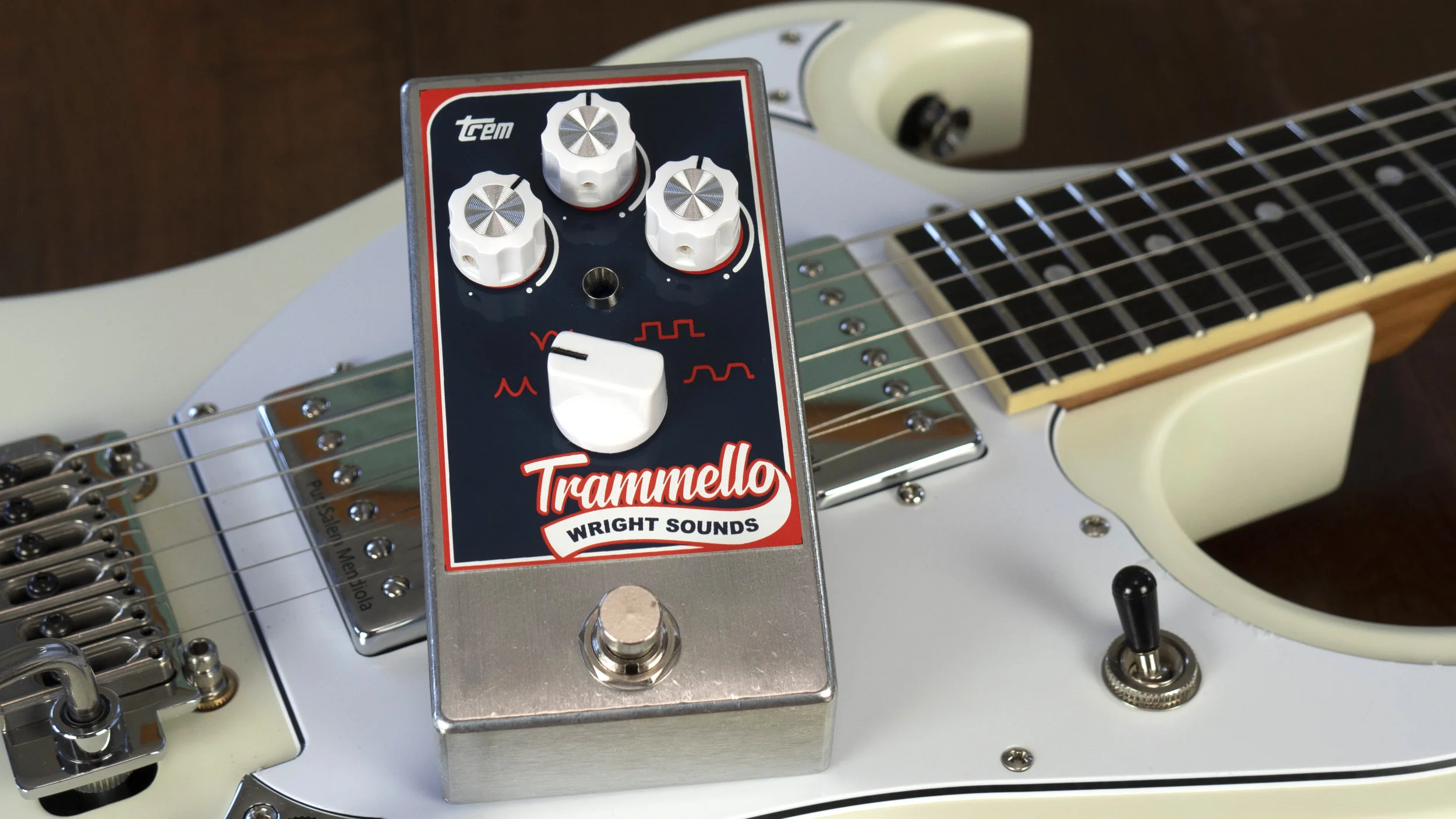 WrightSounds Trammello guitar effect trem pedal — WRIGHTSOUNDS